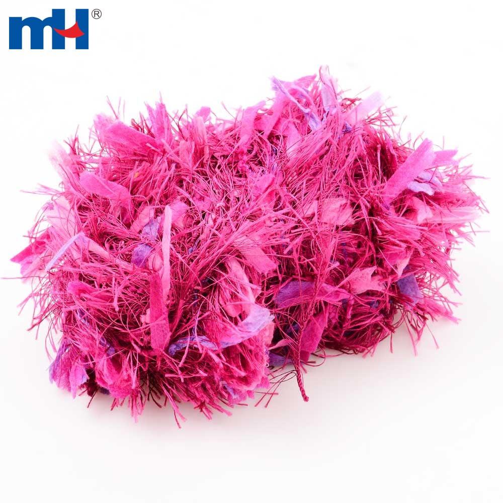 Fils à tricoter à la main, fils à tricoter à la main en plumes