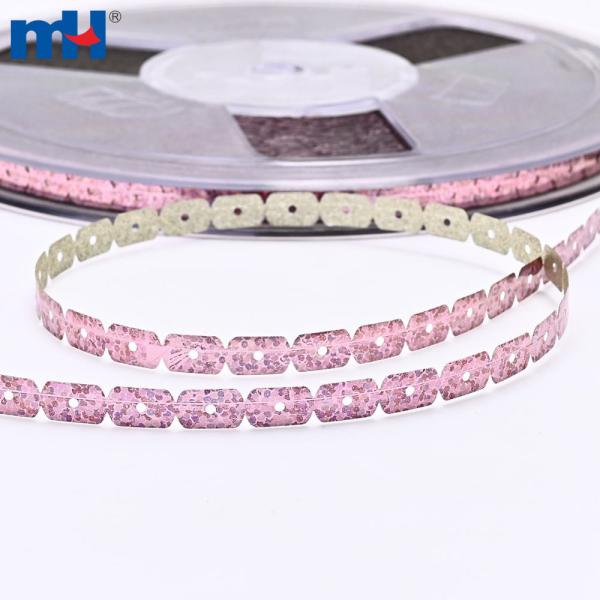 Vendita all'ingrosso di paillettes piatte da 6mm/7mm, fiocchi e paillettes in file