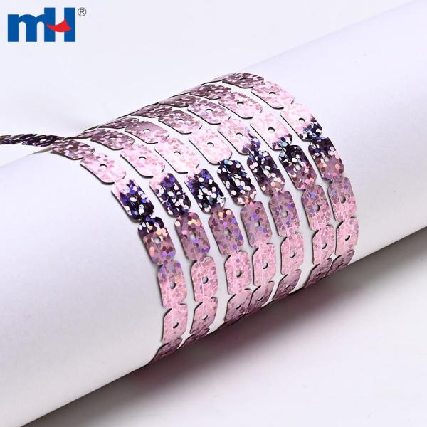 Vendita all'ingrosso di paillettes piatte da 6mm/7mm, fiocchi e paillettes in file