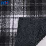 Tissu à carreaux en coton recyclé 12S*12S 190gsm pour chemises