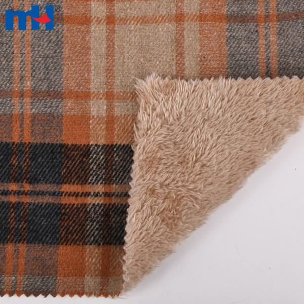 Tissu à carreaux en coton recyclé 12S*12S 190gsm pour chemises