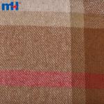 Tissu à carreaux en coton recyclé 12S*12S 190gsm pour chemises