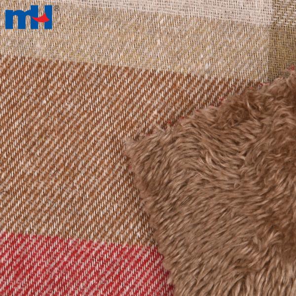 Tissu à carreaux en coton recyclé 12S*12S 190gsm pour chemises