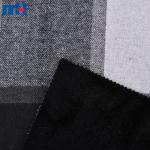 Tissu à carreaux en coton recyclé 12S*12S 190gsm pour chemises