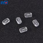 Rectangular flat glass bead