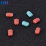 Rectangular flat glass bead