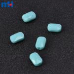 Rectangular flat glass bead
