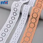 Renda de algodão para decorar roupas