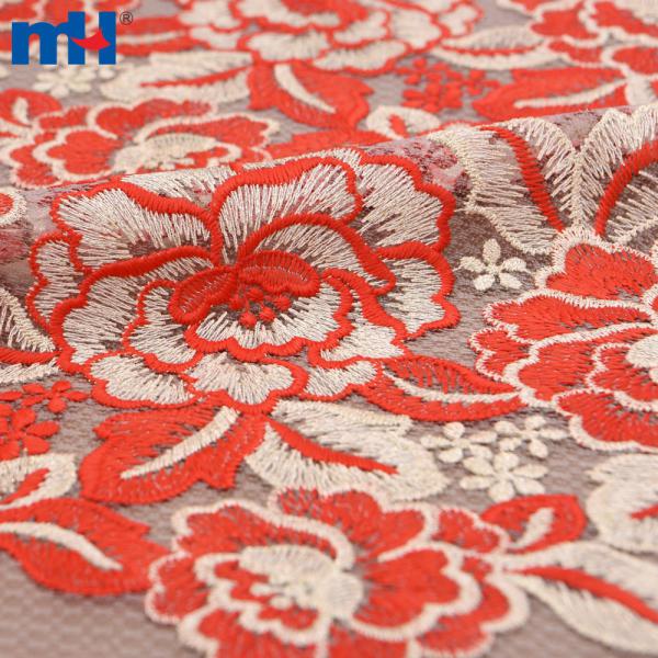 Net lace fabric
