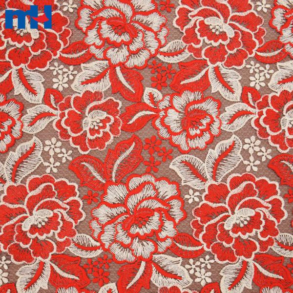 Net lace fabric