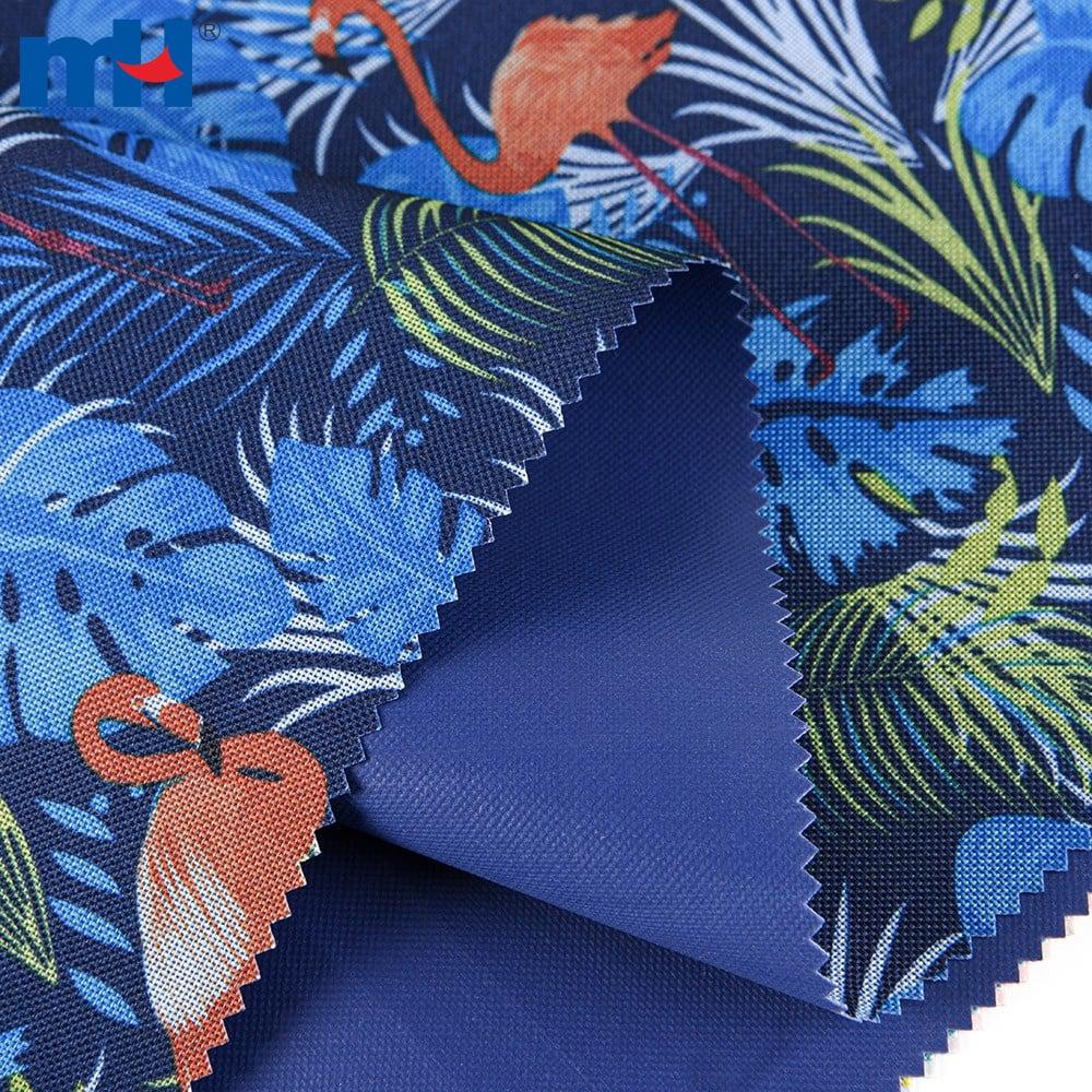 Tela Oxford estampada personalizada hecha de 100% poliéster.