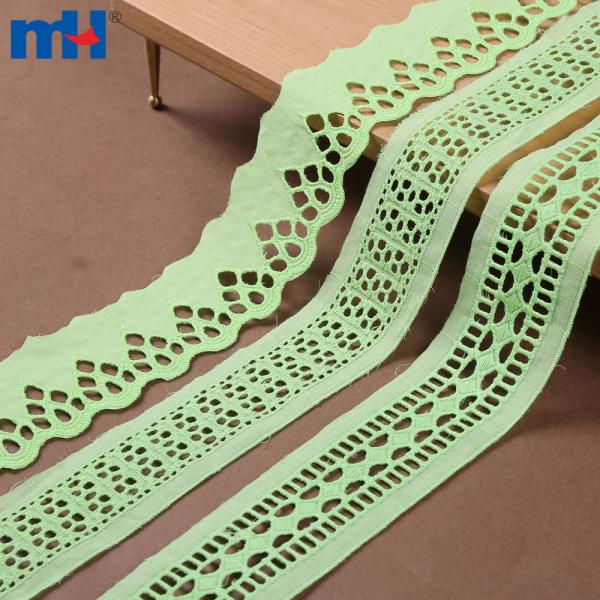 100% paxta dantelli trim