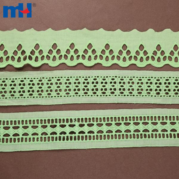 100% paxta dantelli trim