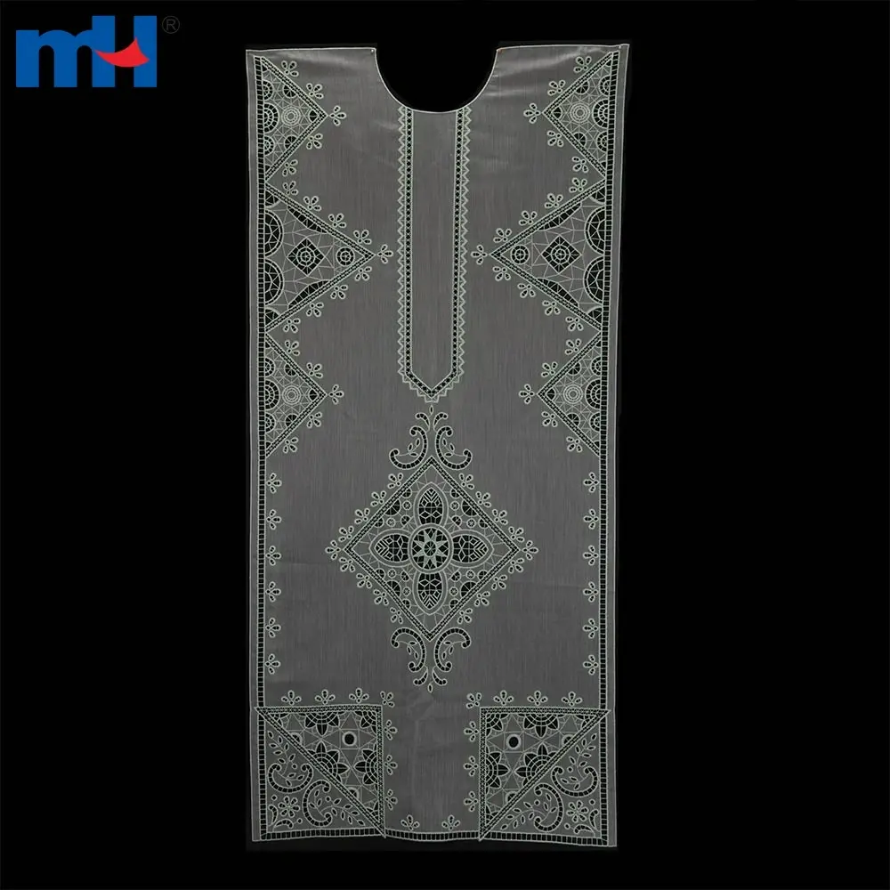 Longue broderie en dentelle