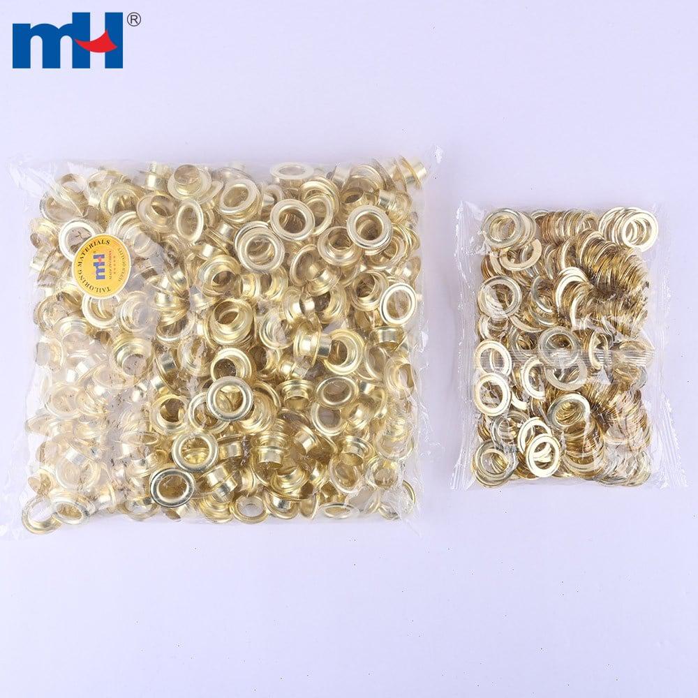 Premium metal eyelets for curtains and crafts - customizable and durable