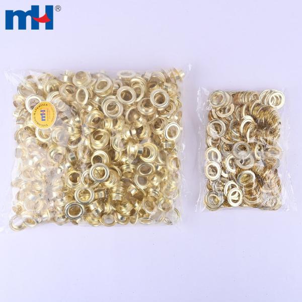 Premium metal eyelets for curtains and crafts - customizable and durable