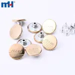 Boutons de jeans en alliage de zinc de 20 mm pour vêtements en jean