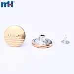 Boutons de jeans en alliage de zinc de 20 mm pour vêtements en jean