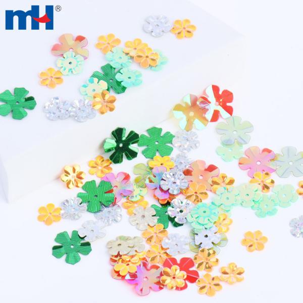 Paillettes riflettenti di diverse forme