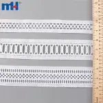 Rifinitura in pizzo di cotone