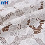 Embroidered guipure lace