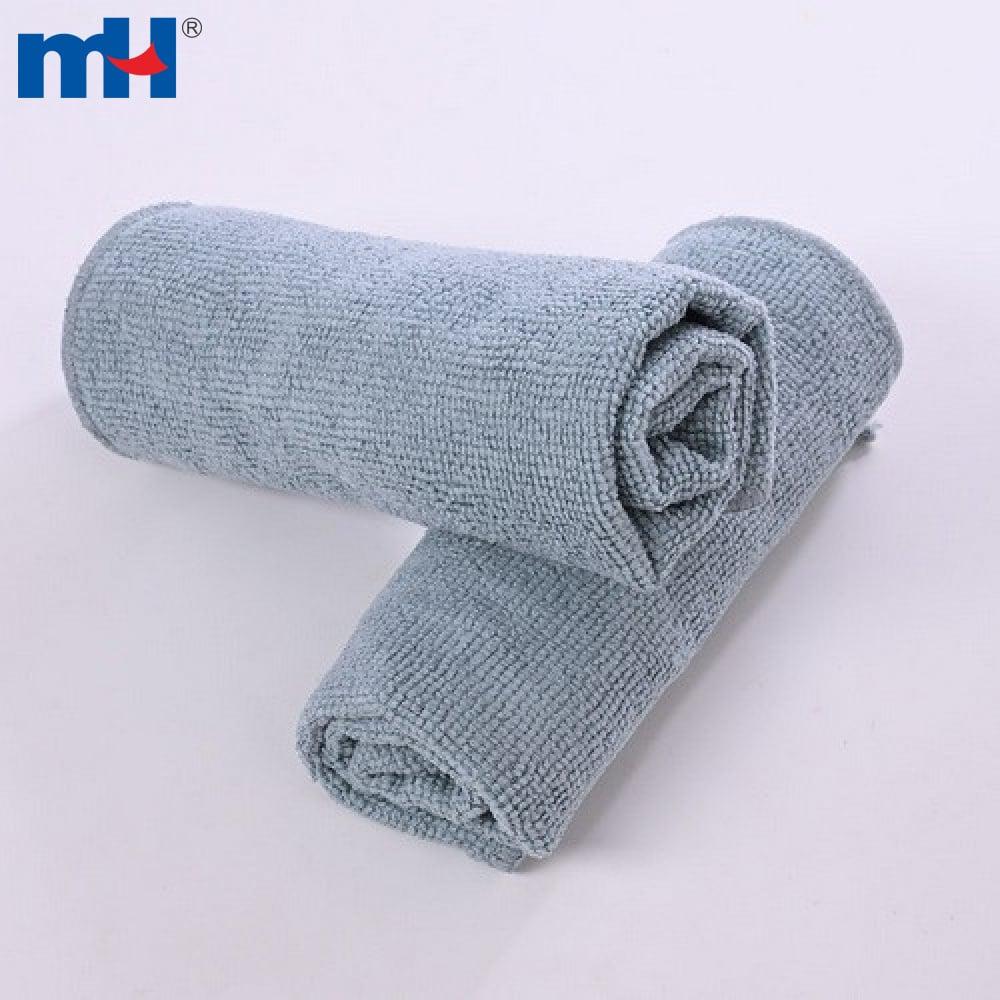 MH Wholesale High Low Loop Microfiber Face Towel, Size 30x30cm | 265g/sqm