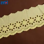 Yuqori sifatli paxta dantelli trim