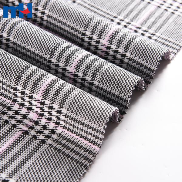 Doppelseitiger Jacquard-Strickstoff