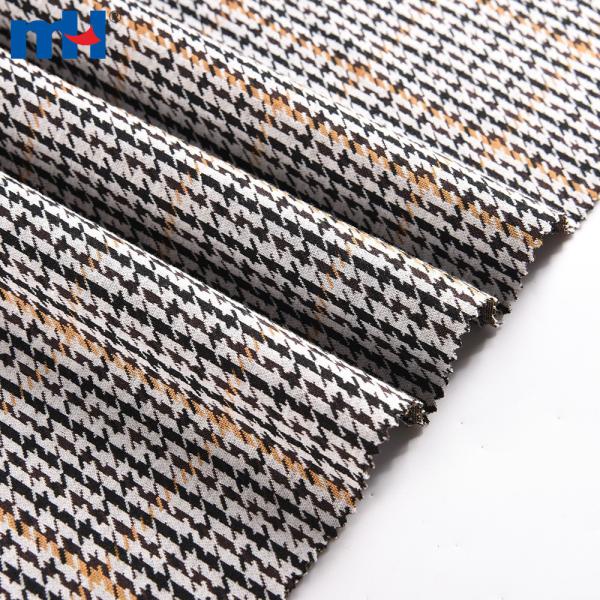 Doppelseitiger Jacquard-Strickstoff
