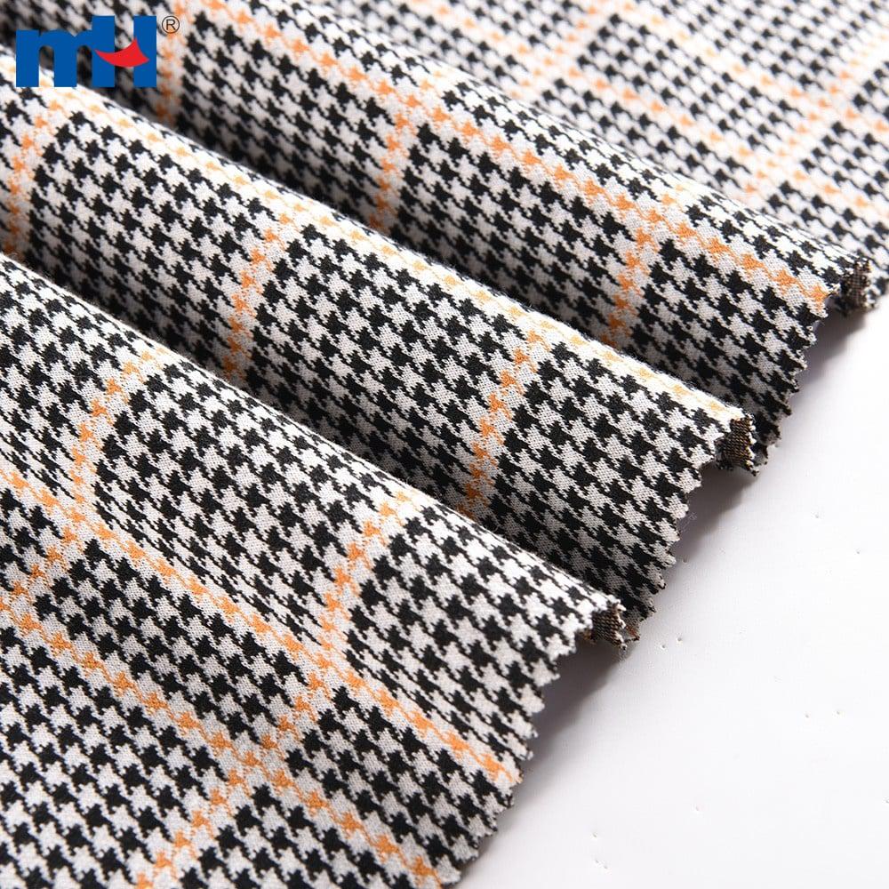 Doppelseitiger Jacquard-Strickstoff