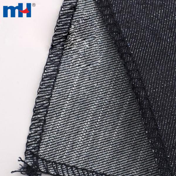 Tessuto denim in cotone, poliestere e spandex