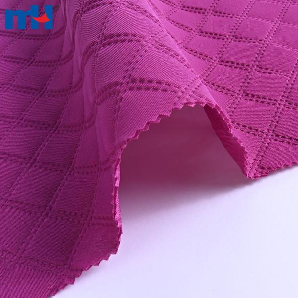 Ultrasonik bo'rttirma bilan 95% polyester va 5% spandex mato