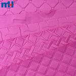 Ultrasonik bo'rttirma bilan 95% polyester va 5% spandex mato