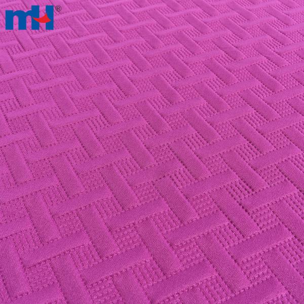 Ultrasonik bo'rttirma bilan 95% polyester va 5% spandex mato