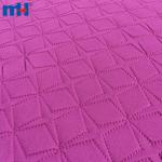 Ultrasonik bo'rttirma bilan 95% polyester va 5% spandex mato