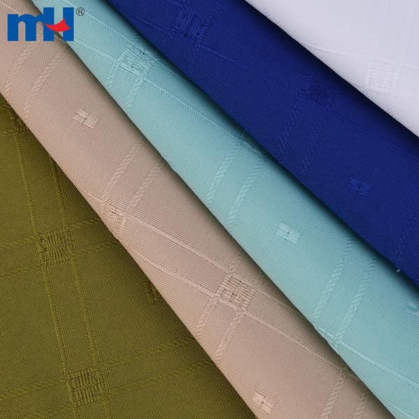 Tecido Jacquard Mini Matt - Tecido de poliéster uniforme de luxo no atacado