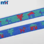 Sangle jacquard en polypropylène pour chien
