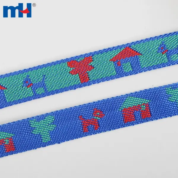 Sangle jacquard en polypropylène pour chien