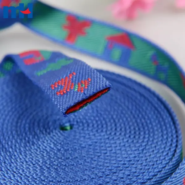 Sangle jacquard en polypropylène pour chien