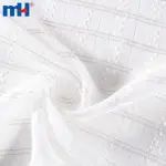 Tessuto chiffon jacquard argento lurex