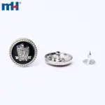 Boutons de jeans en alliage de zinc de 20 mm pour vêtements en jean