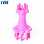 Plastic weaving loom