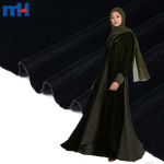 Hashamatli abaya kiyimlari uchun ulgurji mikro koreys baxmal matosi (5000/9000)