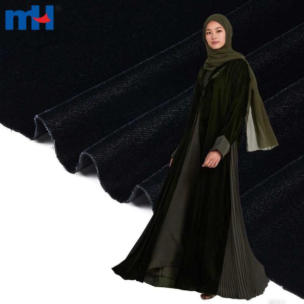 Hashamatli abaya kiyimlari uchun ulgurji mikro koreys baxmal matosi (5000/9000)
