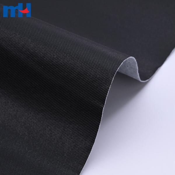 Tissu non tissé Spunlace, enduit noir, 100 g/m², pour housses de voiture