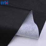 Tissu non tissé Spunlace, enduit noir, 100 g/m², pour housses de voiture