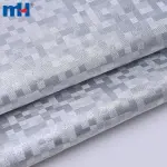 Matowa włóknina spunlace o gramaturze 100 g/m2 w kratkę na pokrowce samochodowe