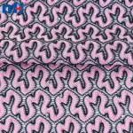 Laminated mesh lace fabric