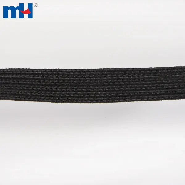 Trenzado elástico de 10 mm, trenzado elástico de látex, trenzado elástico plano