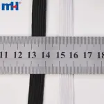 Trenzado elástico de 10 mm, trenzado elástico de látex, trenzado elástico plano